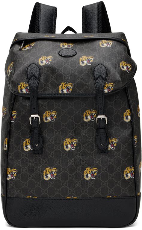 gucci tiger print backpack